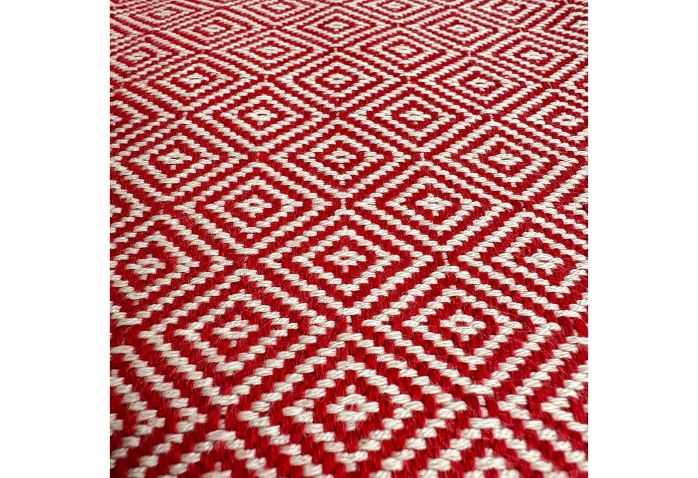livessa Strandtuch 100% Baumwolle Rot XXL 90x180 cm - Bild 3
