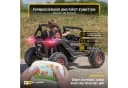 Actionbikes Motors Elektro-Kinderauto UTV Buggy MX Schwarz 4x4 Allrad Bild 5