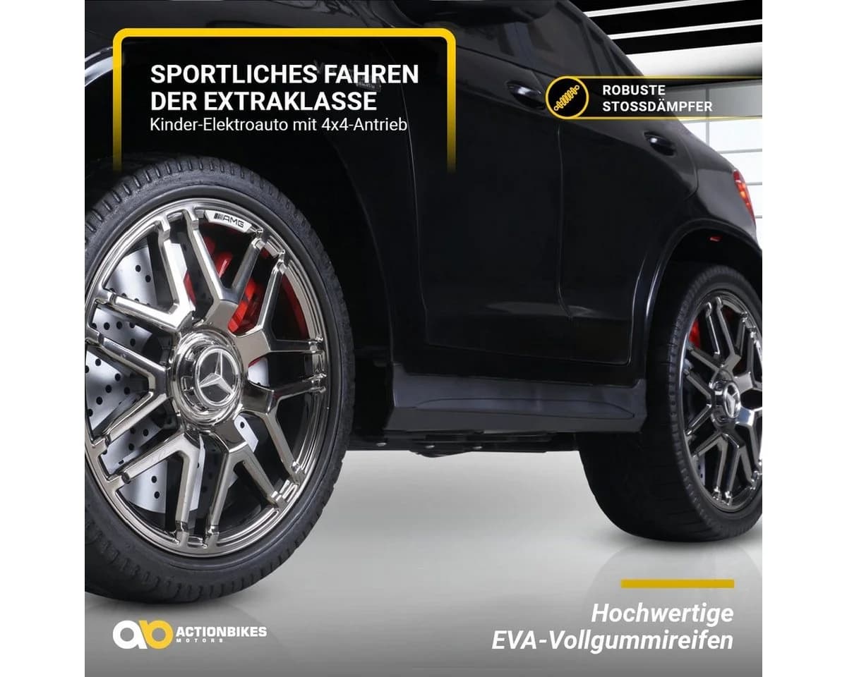 Actionbikes Motors Elektro-Kinderauto Mercedes Benz GLC AMG 4x4 Weiß - Bild 4