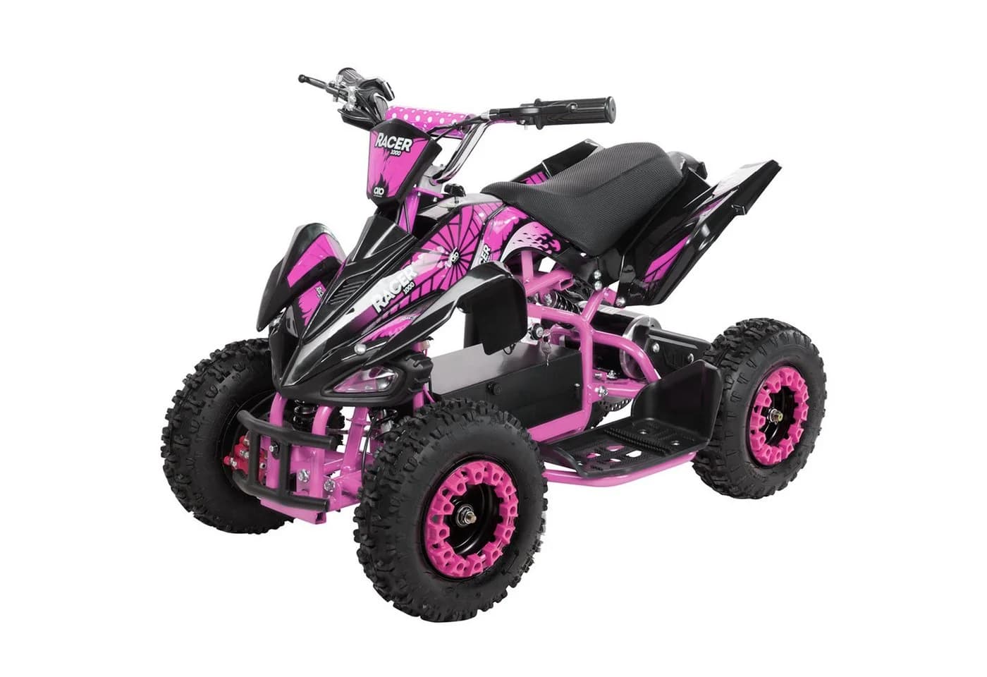 Actionbikes Motors Elektro-Kinderquad Racer 1000W Schwarz/Rosa - Bild 2