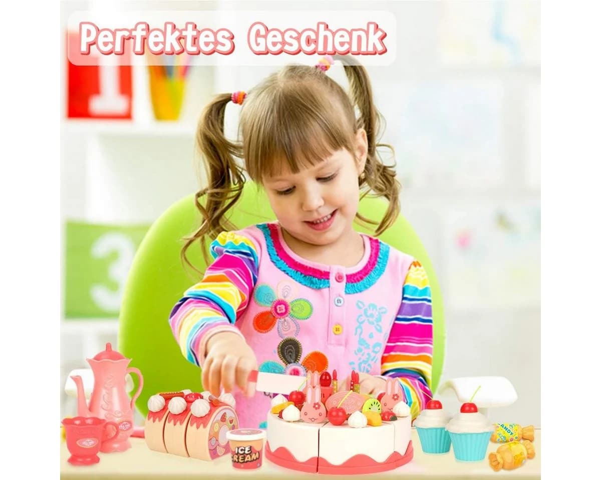 REMOKING Kuchen Spielset 82-teilig Kinder ab 3 Jahren - Bild 5