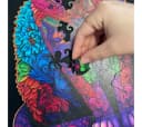 KRUZZEL 3D-Puzzle Katzenpuzzle aus Holz, 130 Puzzleteile, Buntes Katzenmotiv Bild 1