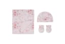 Babydecke HUGGIES BABYWEAR "HGHG 3PC BLANKET SET" Rosa Bild 2