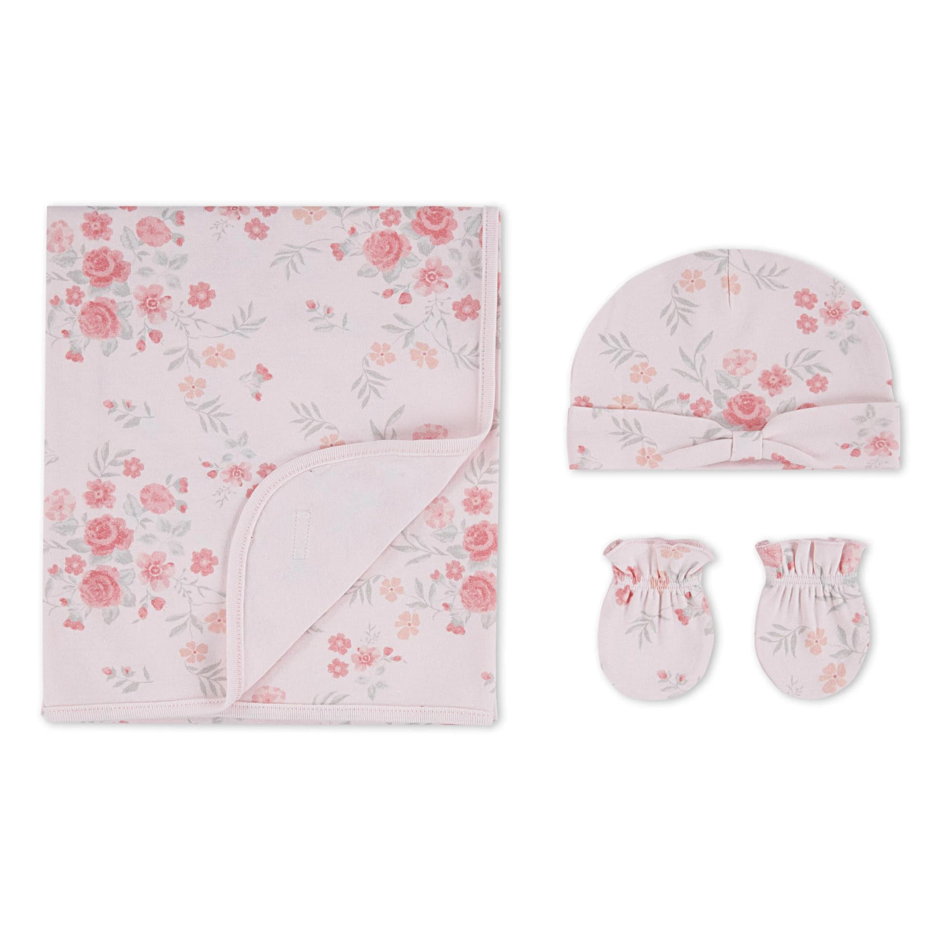 Babydecke HUGGIES BABYWEAR "HGHG 3PC BLANKET SET" Rosa - Bild 5