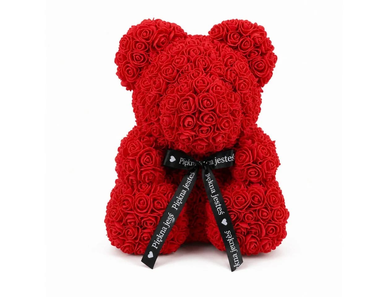 AMORE MIO Dekoobjekt Rosenbär 25 cm mit Geschenkbox - Bild 2