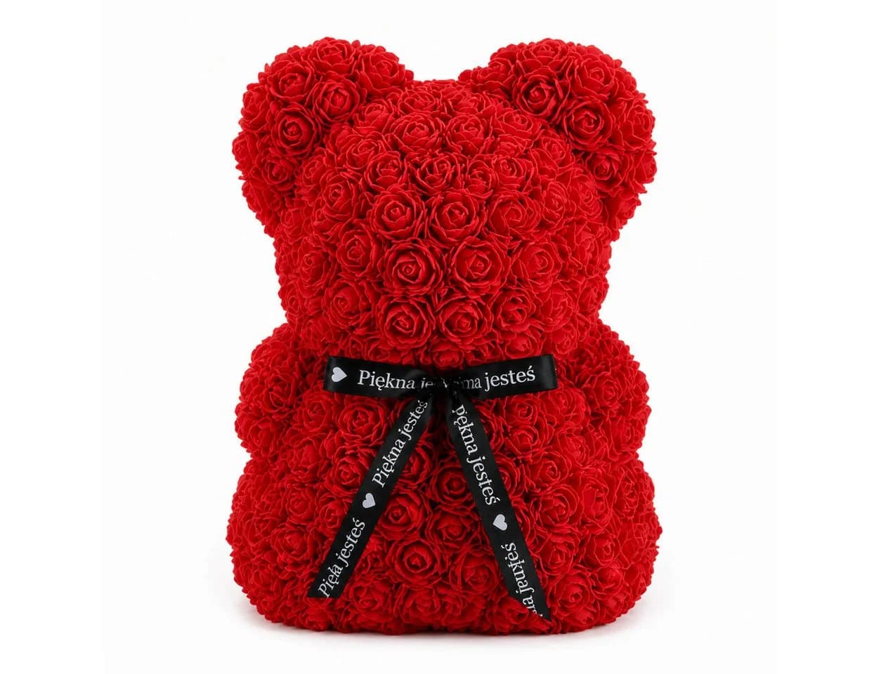 AMORE MIO Dekoobjekt Rosenbär 25 cm mit Geschenkbox - Bild 4