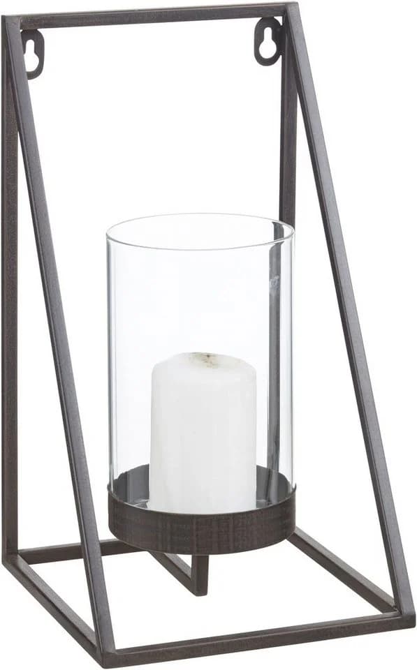 OTTO HOME Wandkerzenhalter Industrial Candleholder Schwarz Metall