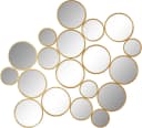 OTTO HOME Malisa Dekospiegel Gold 121x110cm Metall Wandspiegel Bild 2