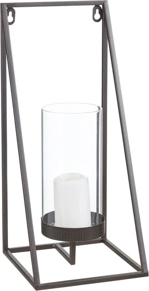 OTTO home Wandkerzenhalter Industrial Schwarz Metall