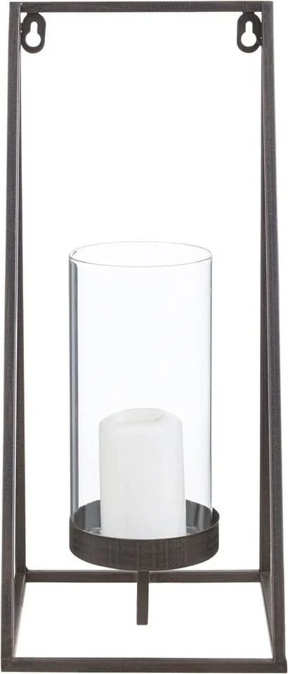 OTTO home Wandkerzenhalter Industrial Schwarz Metall - Bild 3