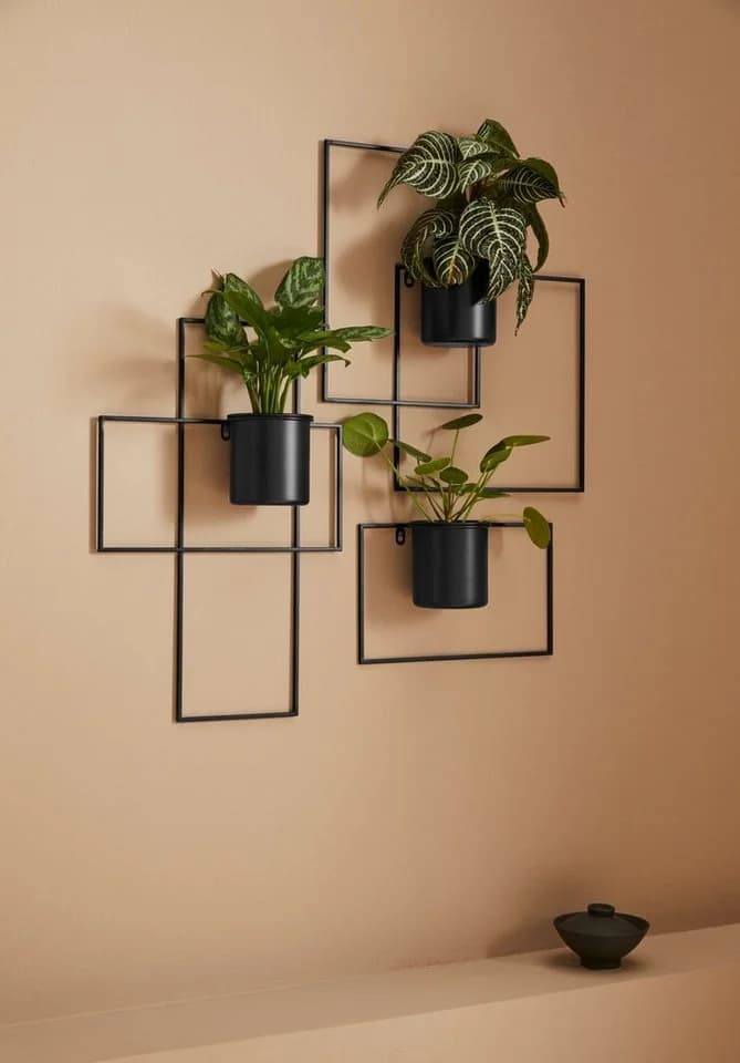 LeGer Home by Lena Gercke Wanddeko Malvina 3er-Set Schwarz Metall - Bild 3