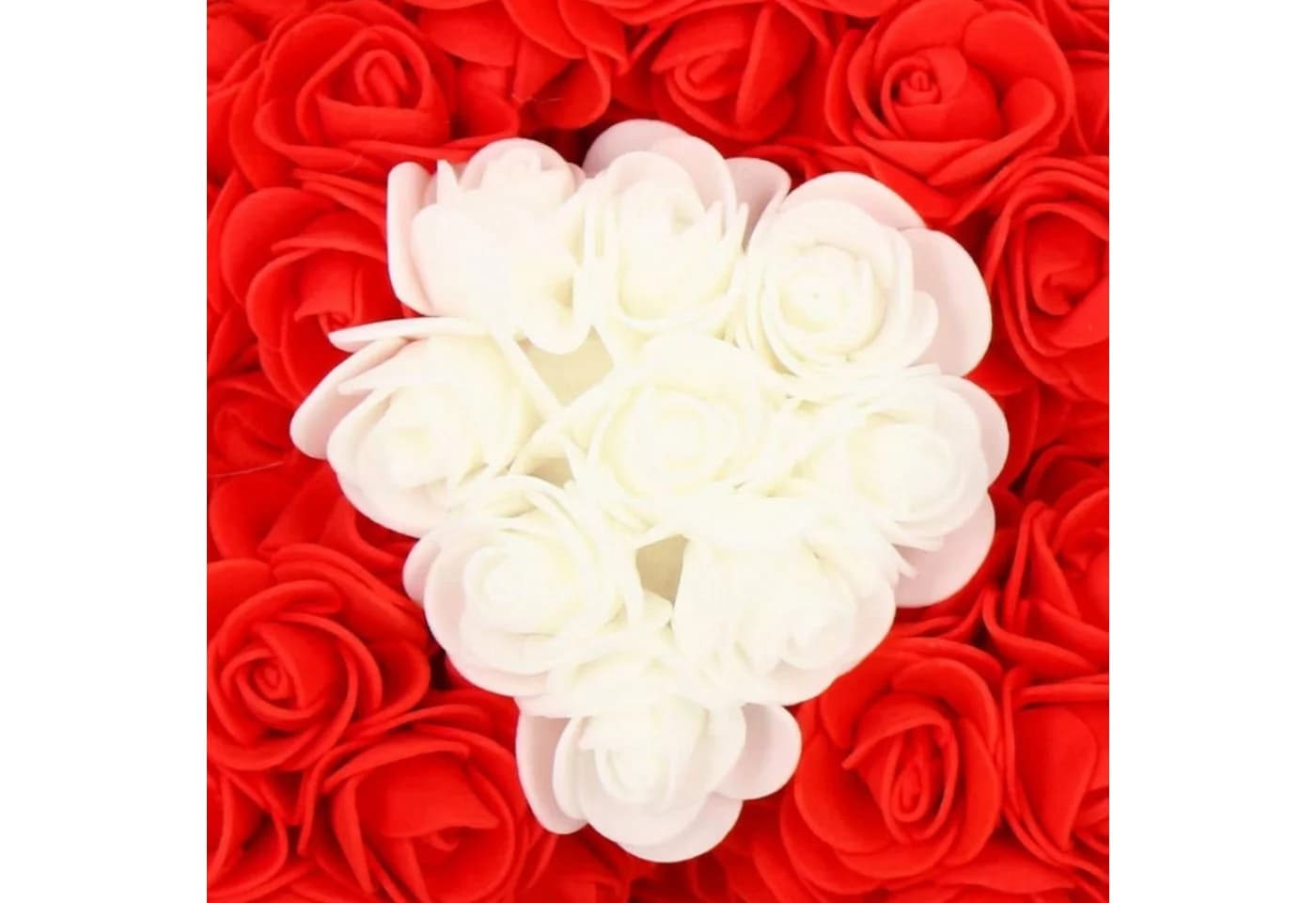 AMORE MIO LED Rosenbär Dekofigur Rot mit Geschenkbox - Bild 4