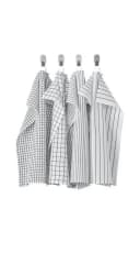 IKEA RINNIG Geschirrtuch Set 4-tlg. Baumwolle Gemustert Bild 2