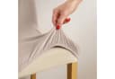 Ruhhy Stuhlhusse 6er-Set Beige Elastisch Universal Bild 1