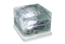 EAXUS LED Solarleuchte Eiswürfel Transparent/Weiß Bild 1