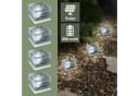 EAXUS LED Solarleuchte Eiswürfel Transparent/Weiß Bild 2