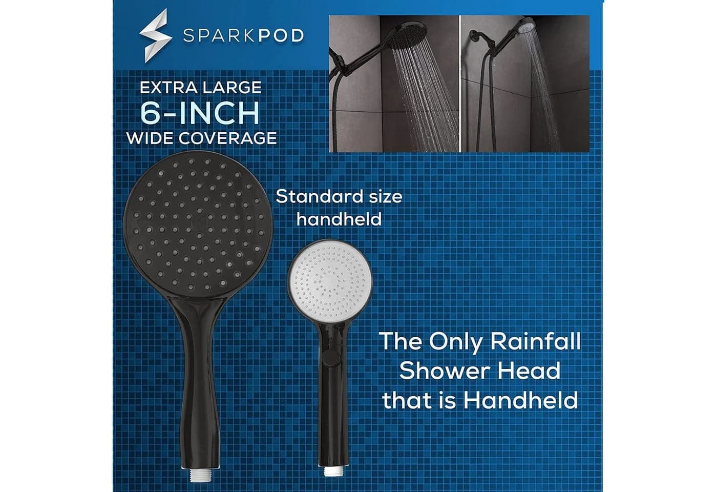 sparkpod Duschbrause Premium Hochdruck - Bild 3