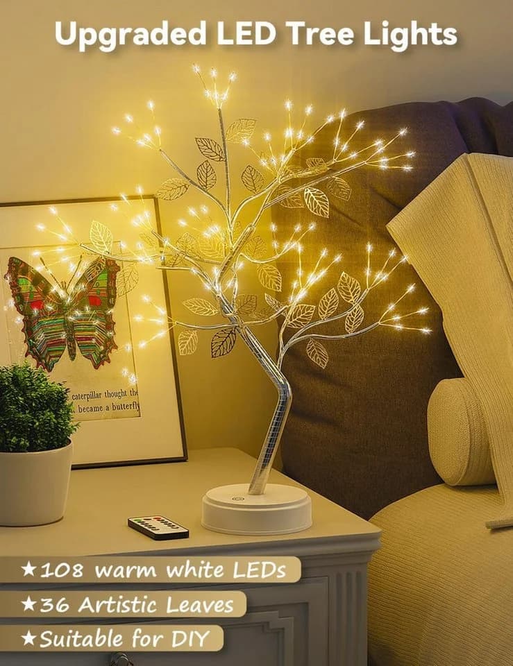 LA CUTE LED Lichterbaum 108 LEDs Warmweiß