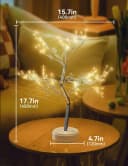 LA CUTE LED Lichterbaum 108 LEDs Warmweiß Bild 5