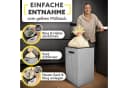 HANDFILL Flaschensammler Wäschekorb & Müllsackständer 70L Grau Bild 3