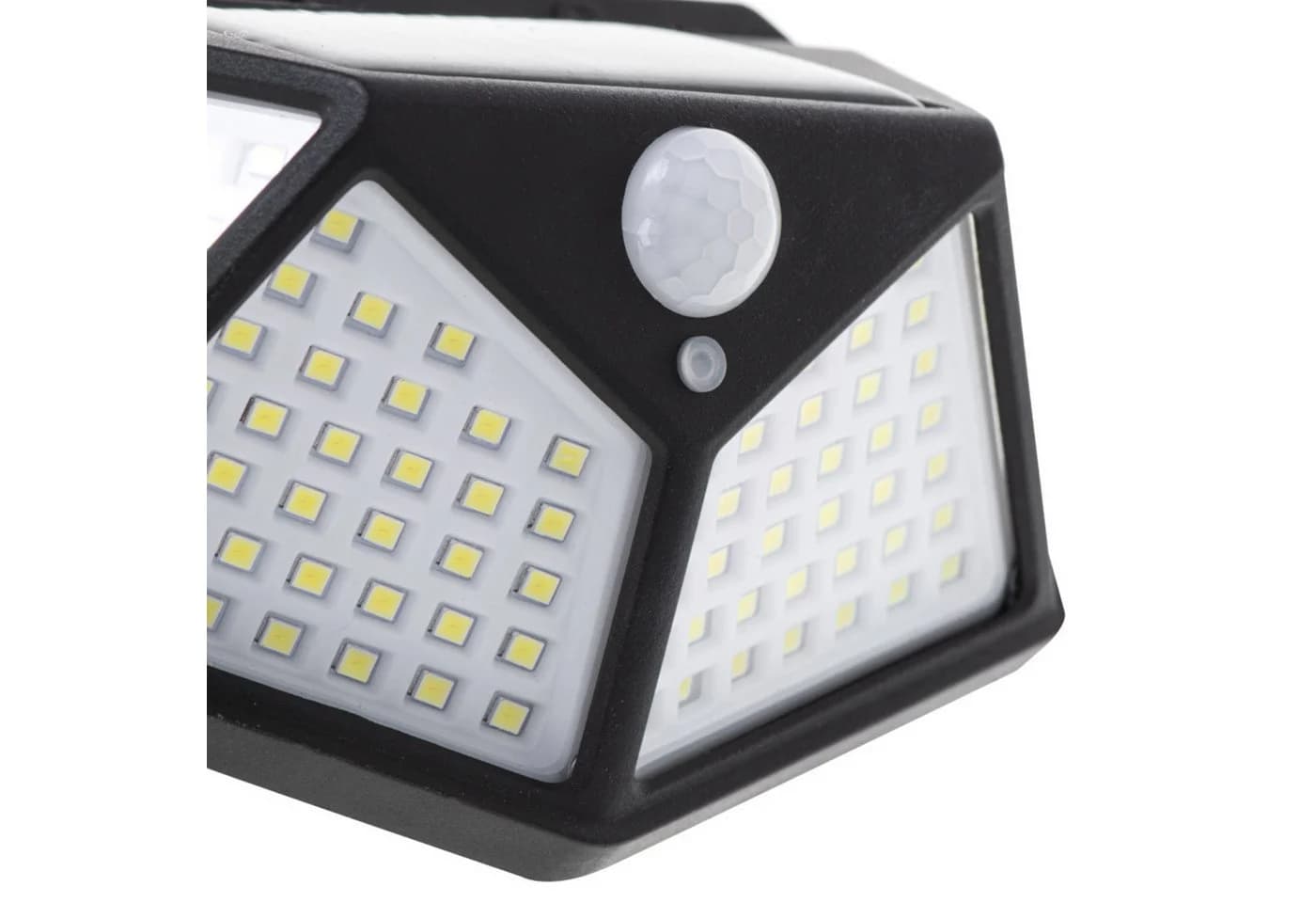 Ikonka LED Solarleuchte Außenwandleuchte 100 LEDs Schwarz - Bild 3