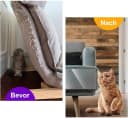 LA CUTE Kratzmatte Möbel-Kratzschutz Folie für Katzen & Hunde, Sofa Kratzfolie, Transparent Bild 3