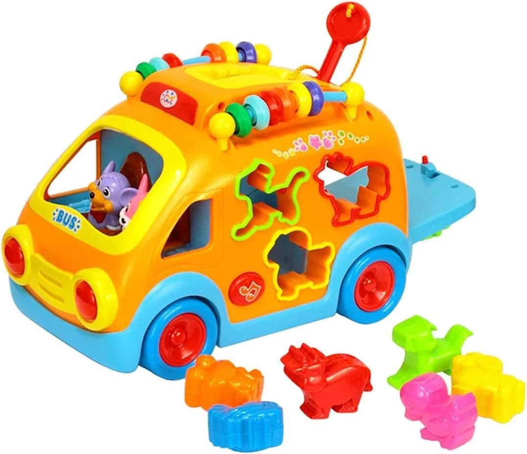 REMOKING Spielcenter Happy Bus Lernspielzeug mit Licht & Musik - Bild 2