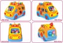 REMOKING Spielcenter Happy Bus Lernspielzeug mit Licht & Musik Bild 4