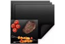 Ruhhy Backmatte Premium BBQ Antihaft-Grill- und Backmatten-Set 3-teilig Schwarz Bild 2