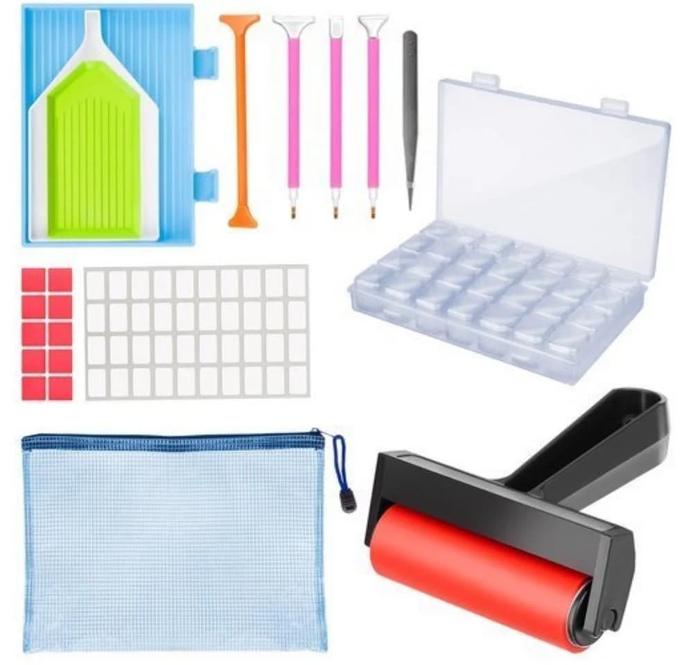 MALATEC Kreativset XXL 5d Diamond Painting Zubehör-Set - Bild 2