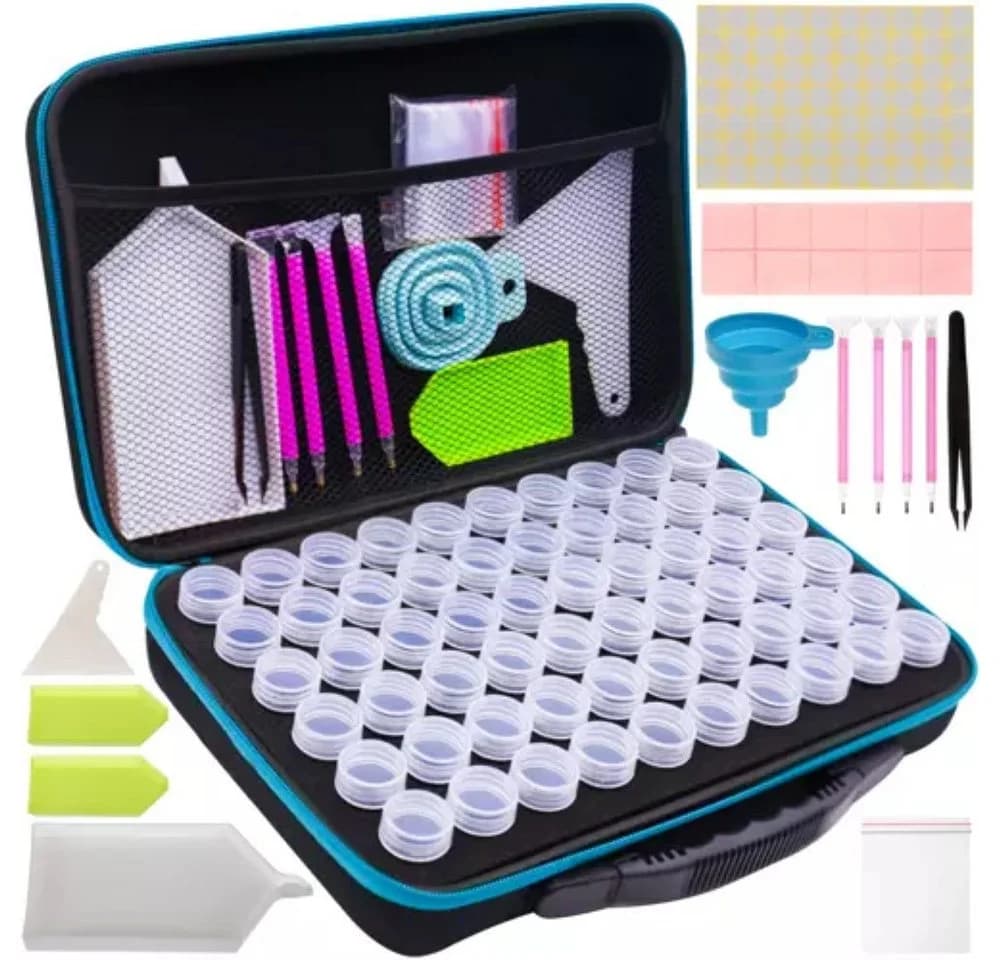 MALATEC 5d Diamond Painting Zubehör-Set im praktischen Etui - Bild 2