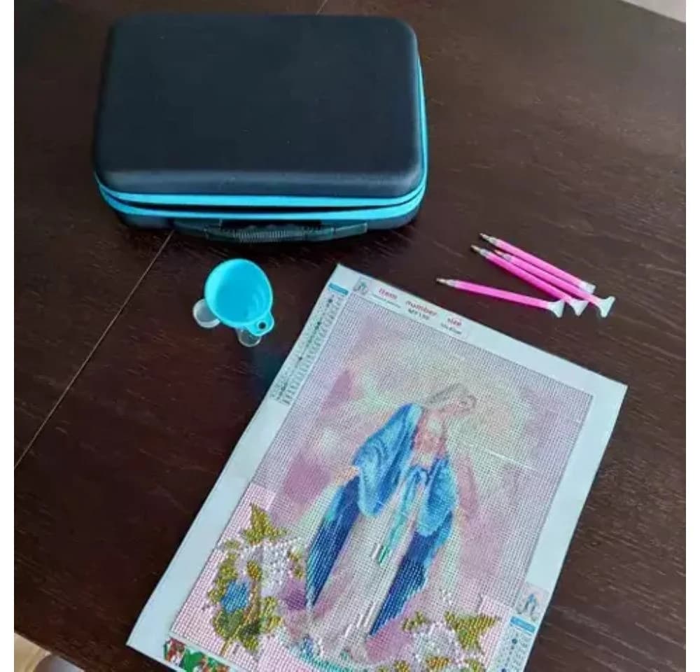 MALATEC 5d Diamond Painting Zubehör-Set im praktischen Etui - Bild 5