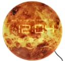 Ikonka Wanduhr Planet Mars LED-Display 32 cm Bild 1