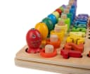 KRUZZEL Lernspielzeug Perlen Mosaik Holzpuzzle Bunt Bild 4
