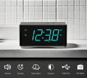 iTOMA Radiowecker Bluetooth mit FM-Radio, Dual-Alarm & Sleep-Timer Bild 1