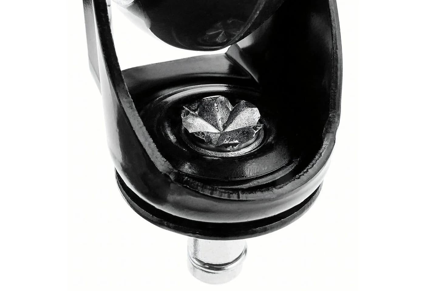Realb2b Stuhlrolle 5x Gummirad für Bürostuhl Gaming-Stuhl, 75 mm, 12 mm Vorbau, robust - Bild 5
