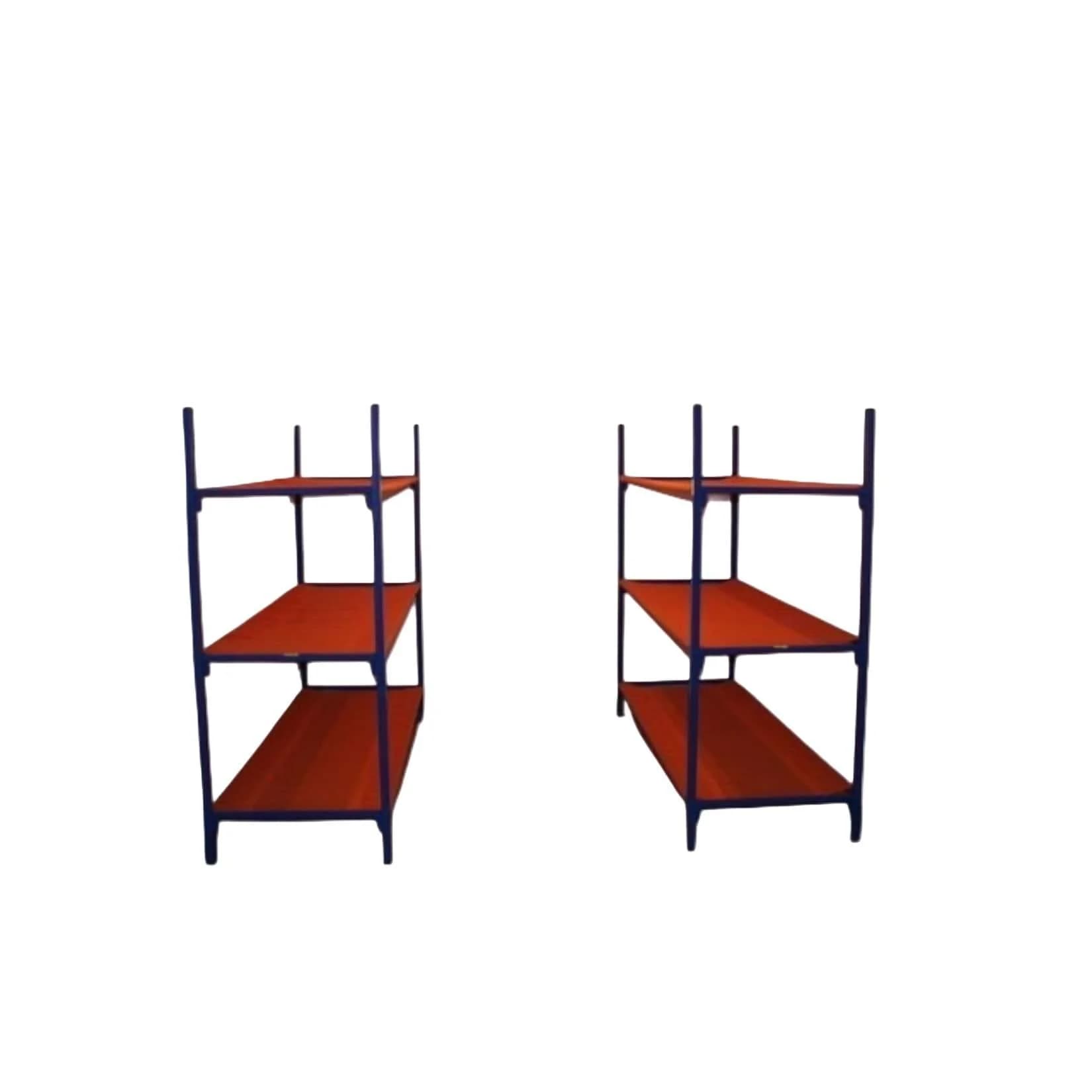 BSSD Defence 3-Etagenbett Blau-Orange für 6 Personen