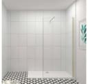 Duschparadies Duschwand Golden Walk-in mit ESG Glas und Nano-Beschichtung Bild 2