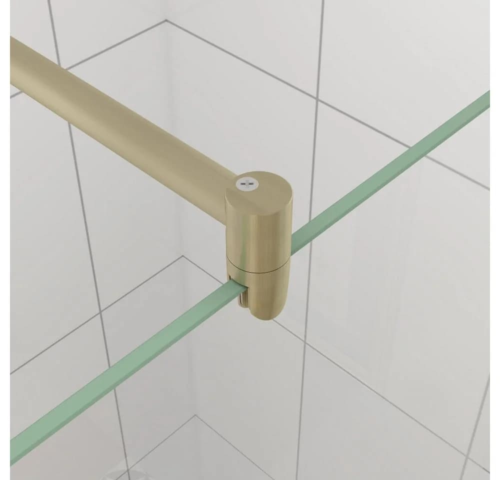 Duschparadies Duschwand Golden Walk-in mit ESG Glas und Nano-Beschichtung - Bild 5