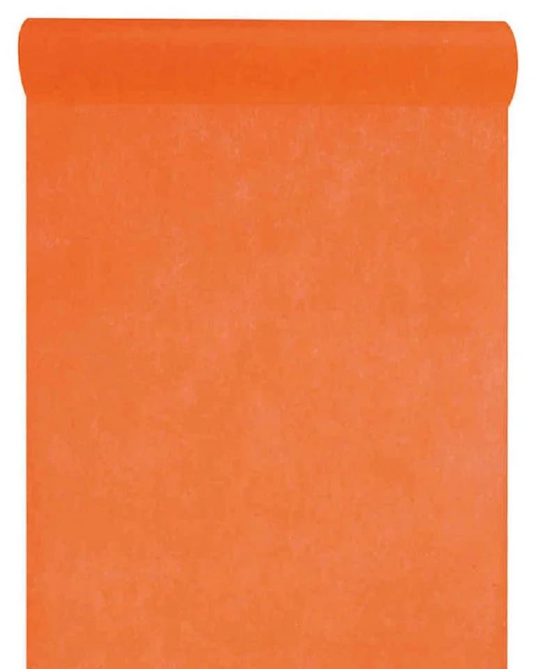 Santex Tischläufer VLIES-ROLLE Uni Orange 30cm/10m - Bild 2