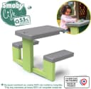 Smoby Gartentisch Smoby Life Picknicktisch Made in Europe Bild 1