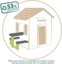Smoby Gartentisch Smoby Life Picknicktisch Made in Europe Bild 3
