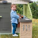 Smoby Life Outdoor-Spielküche Bunt 17-tlg. Zubehör UV-beständig Bild 4