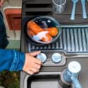 Smoby Life Outdoor-Spielküche Bunt 17-tlg. Zubehör UV-beständig Bild 5