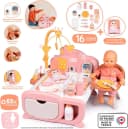 Smoby Puppenmöbel Baby Nurse Cocoon 3-in-1 Rosa Bild 1