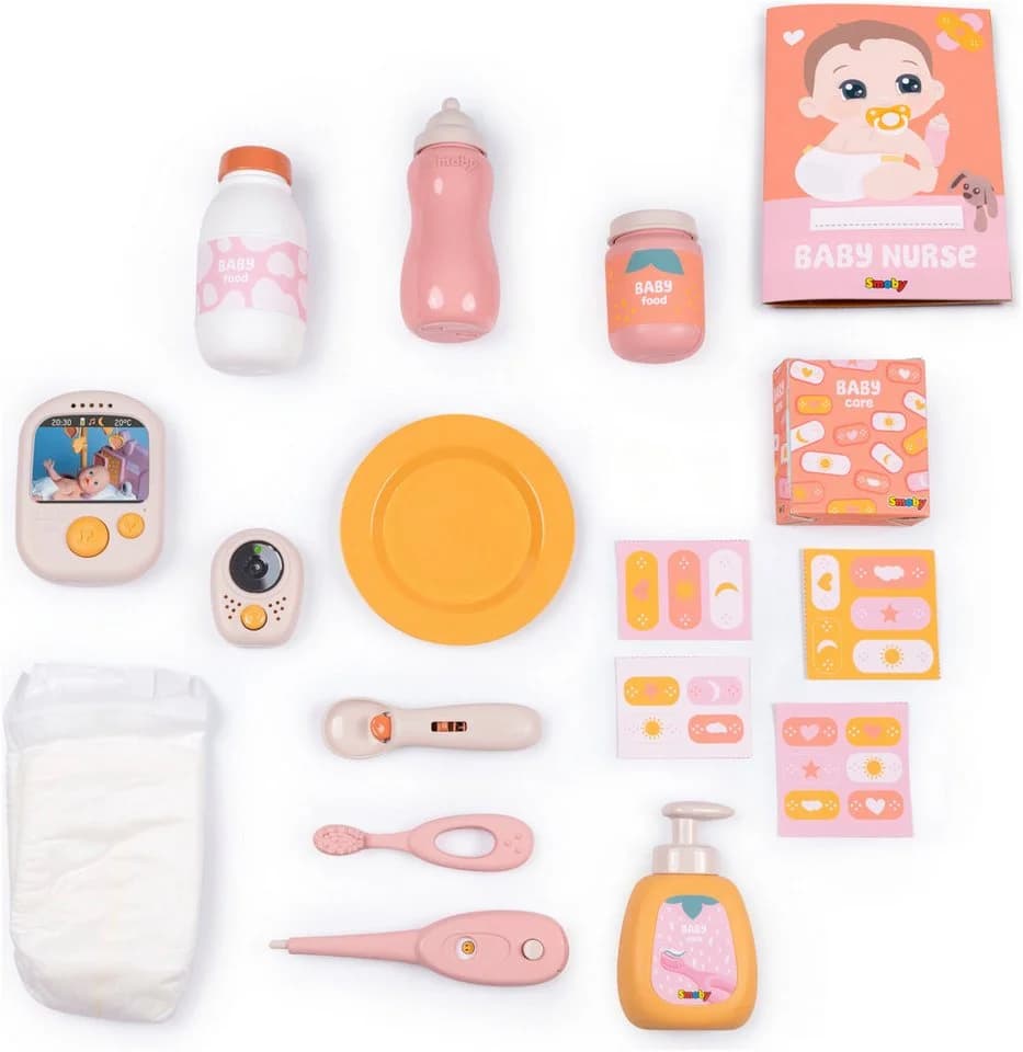 Smoby Puppenmöbel Baby Nurse Cocoon 3-in-1 Rosa - Bild 3