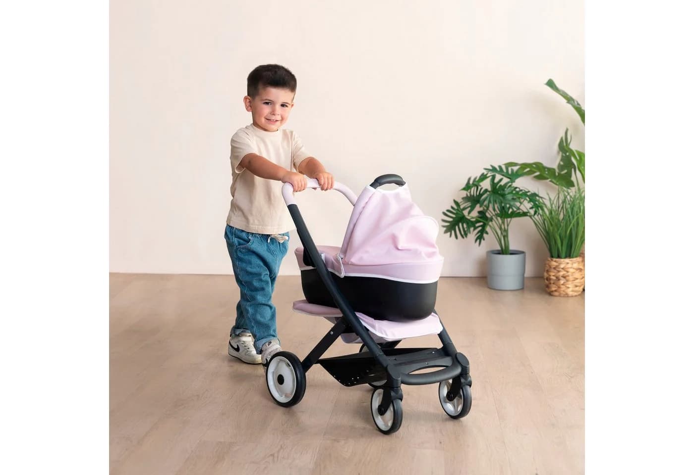 Smoby Kombi-Puppenwagen Maxi-Cosi 3-in-1 Rosa - Bild 4