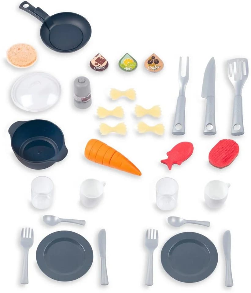 SMOBY Tefal Evo Spielküche Blau mit Sound und Zubehör - Bild 3