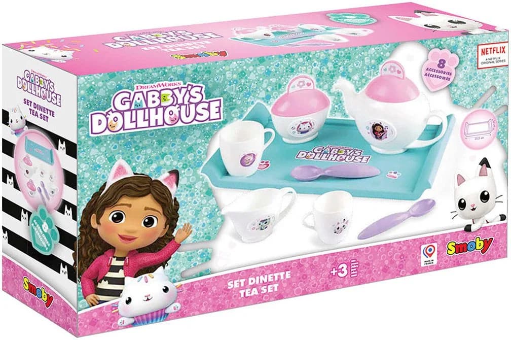 Smoby Spielgeschirr Gabby's Dollhouse Teeservice 8-tlg - Bild 3