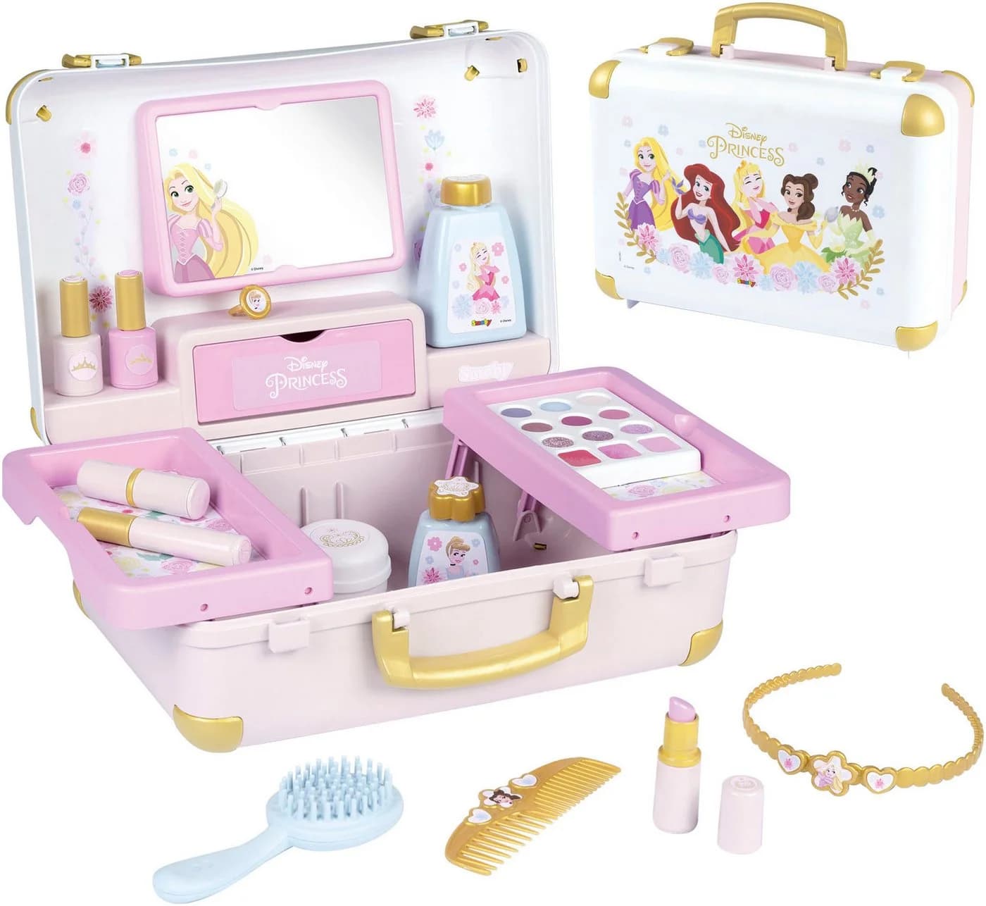 Smoby Disney Princess Kosmetikkoffer Rosa Kreativset - Bild 5